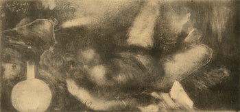 Edgar Degas, Nu Couche, E. Degas Monotypes, Monotype