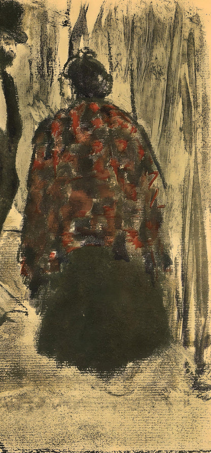 Edgar Degas, Famille Cardinal, E. Degas Monotypes, Monotype
