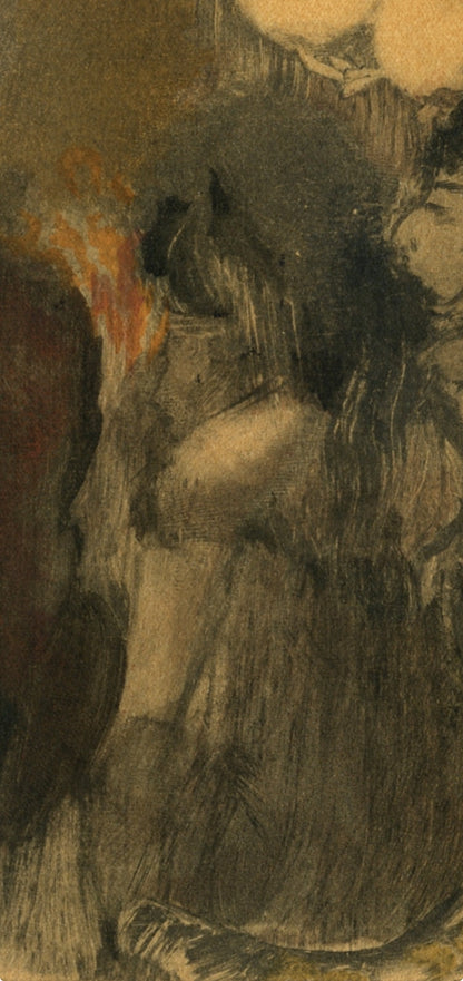 Edgar Degas, Trois Femmes De Dos, E. Degas Monotypes, Monotype