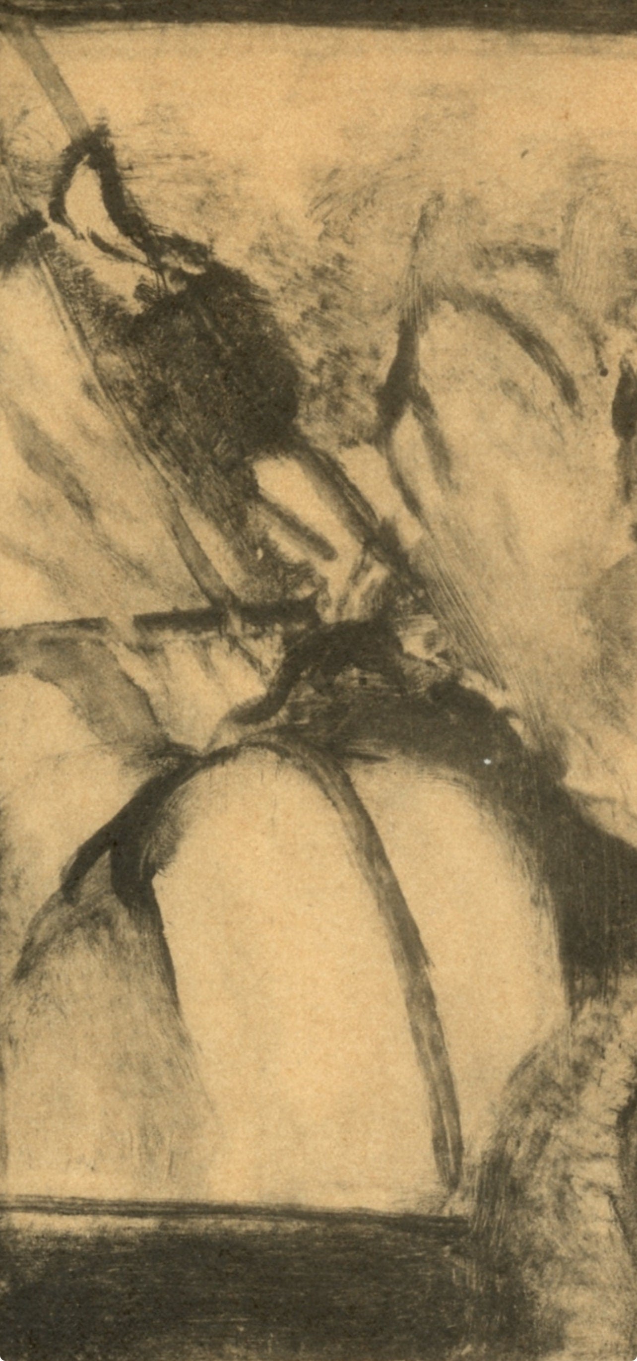 Edgar Degas, Dans L'Omnibus, E. Degas Monotypes, Monotype