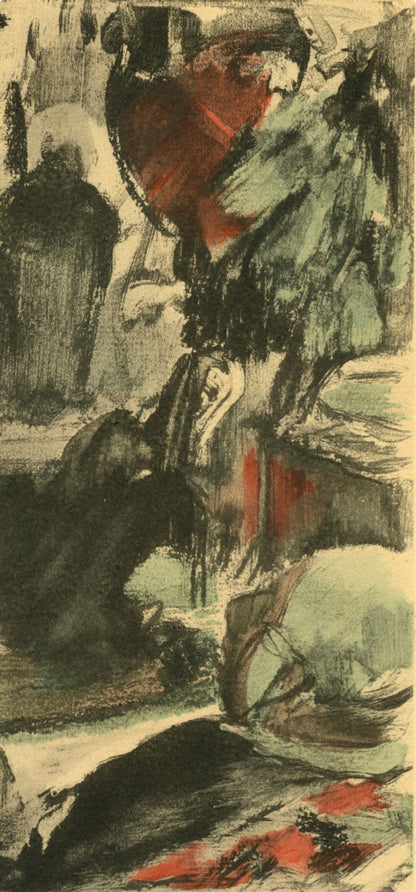 Edgar Degas, Famille Cardinal, E. Degas Monotypes, Monotype