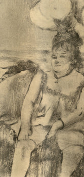 Edgar Degas, Au Salon, E. Degas Monotypes, Monotype