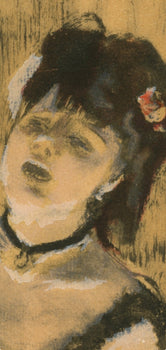 Edgar Degas, La Chanteuse Du Cafe-Concert, E. Degas Monotypes, Monotype