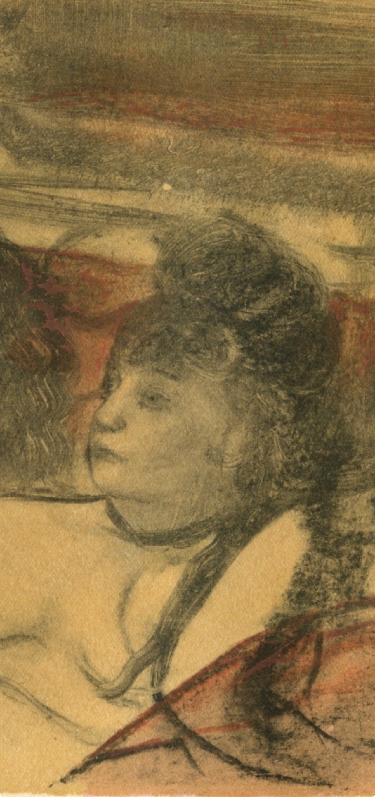 Edgar Degas, Au Salon, E. Degas Monotypes, Monotype