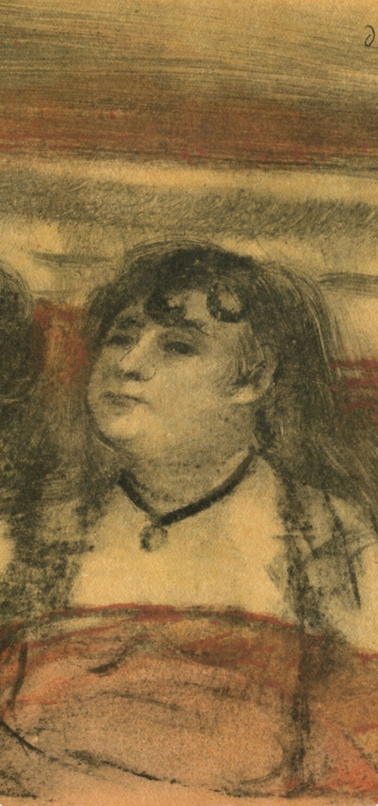 Edgar Degas, Au Salon, E. Degas Monotypes, Monotype