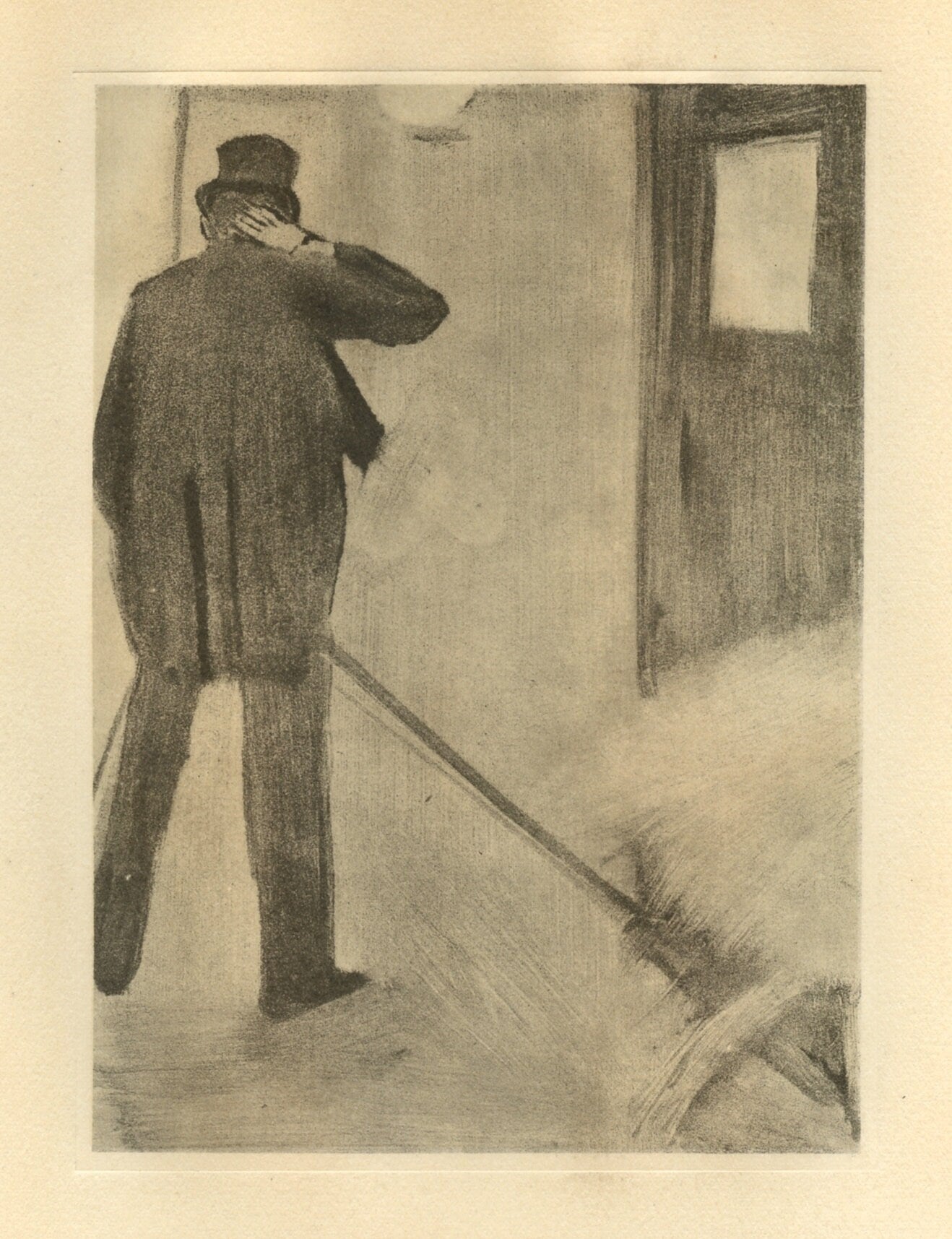 Edgar Degas, Famille Cardinal, E. Degas Monotypes, Monotype