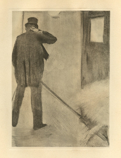 Edgar Degas, Famille Cardinal, E. Degas Monotypes, Monotype