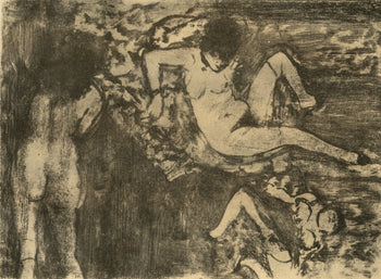 Edgar Degas, Les Femmes, E. Degas Monotypes, Monotype