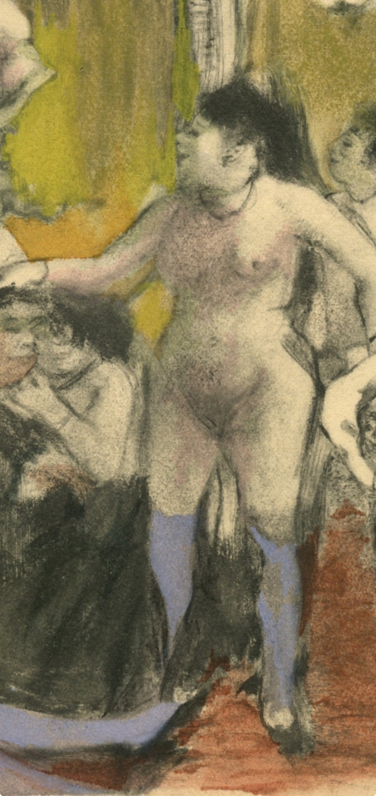 Edgar Degas, La Fete De La Patronne, E. Degas Monotypes, Monotype