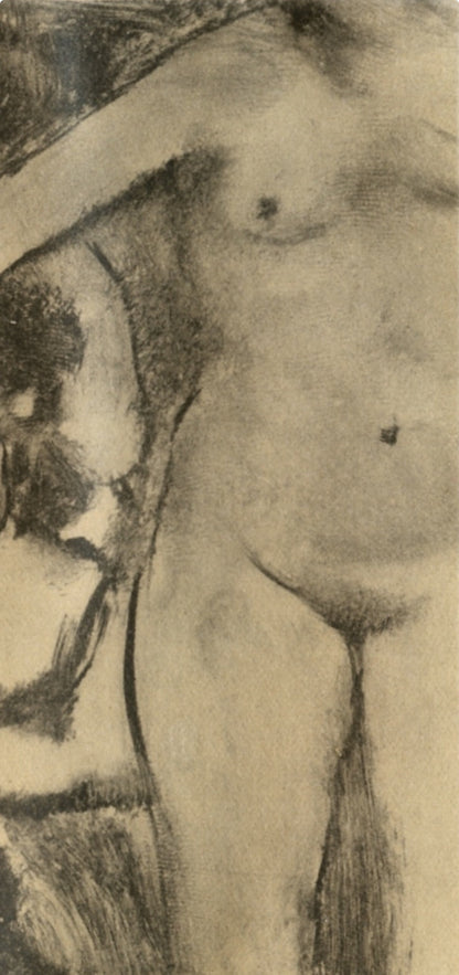 Edgar Degas, Petite Fete De La Patronne, E. Degas Monotypes, Monotype