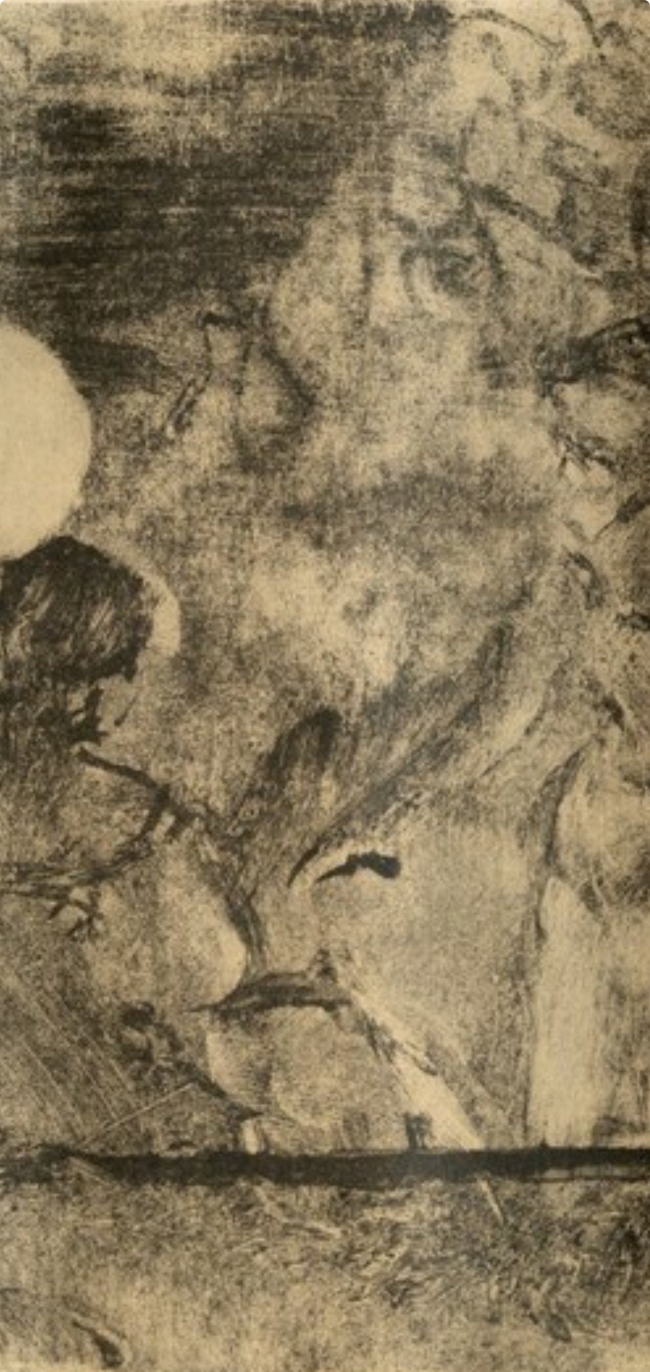 Edgar Degas, Cafe-Concert, E. Degas Monotypes, Monotype