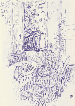 Pierre Bonnard, Composition (Terrasse 54), Pierre Bonnard Correspondences, Lithograph