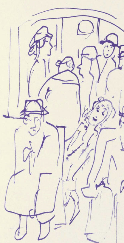 Pierre Bonnard, Composition (Terrasse 54), Pierre Bonnard Correspondences, Lithograph