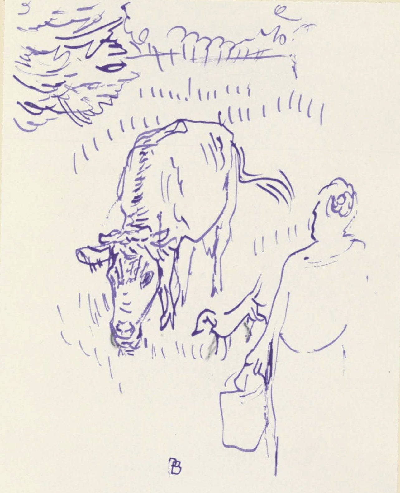 Pierre Bonnard, Composition (Terrasse 54), Pierre Bonnard Correspondences, Lithograph