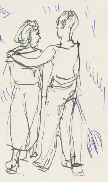 Pierre Bonnard, Composition (Terrasse 54), Pierre Bonnard Correspondences, Lithograph