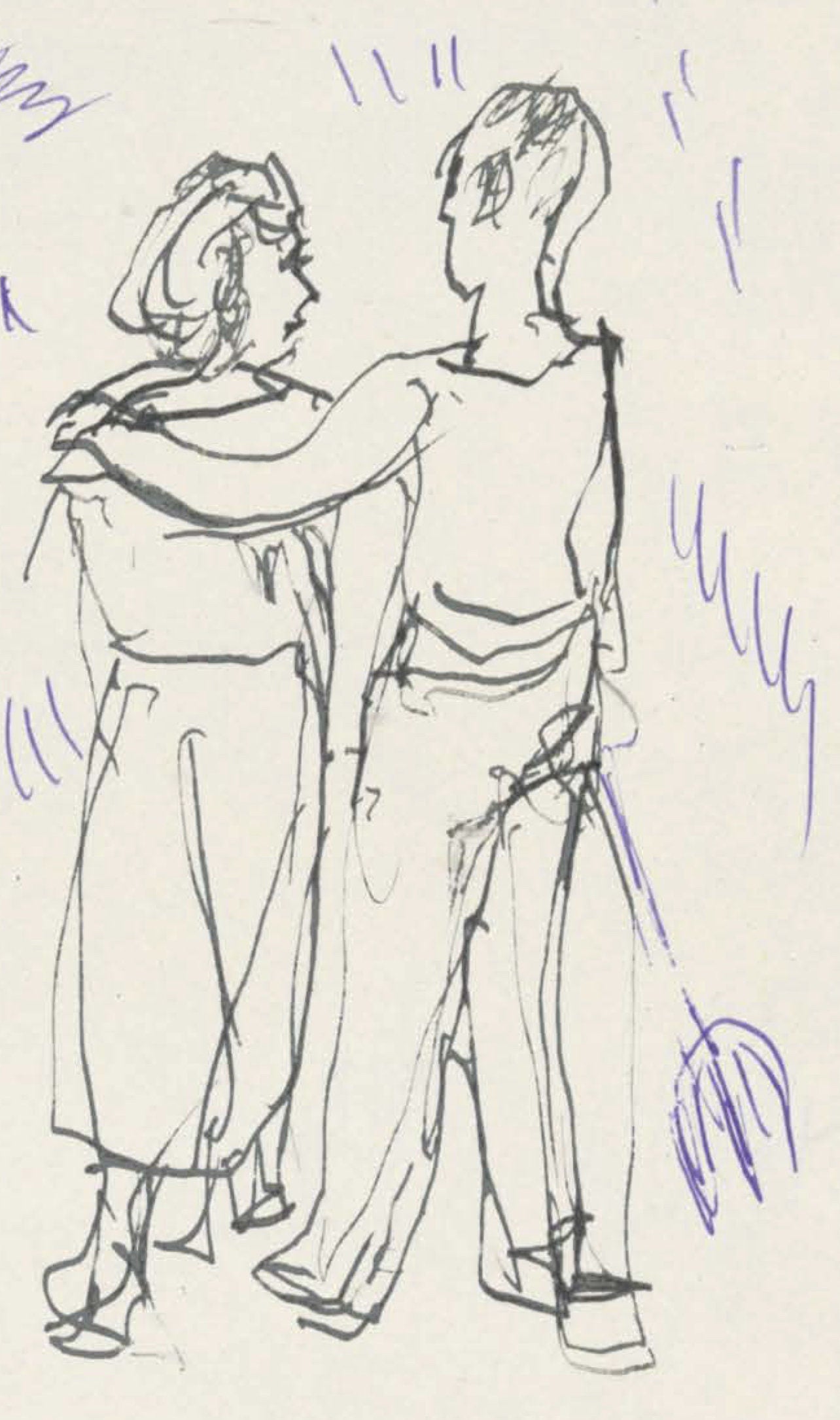 Pierre Bonnard, Composition (Terrasse 54), Pierre Bonnard Correspondences, Lithograph