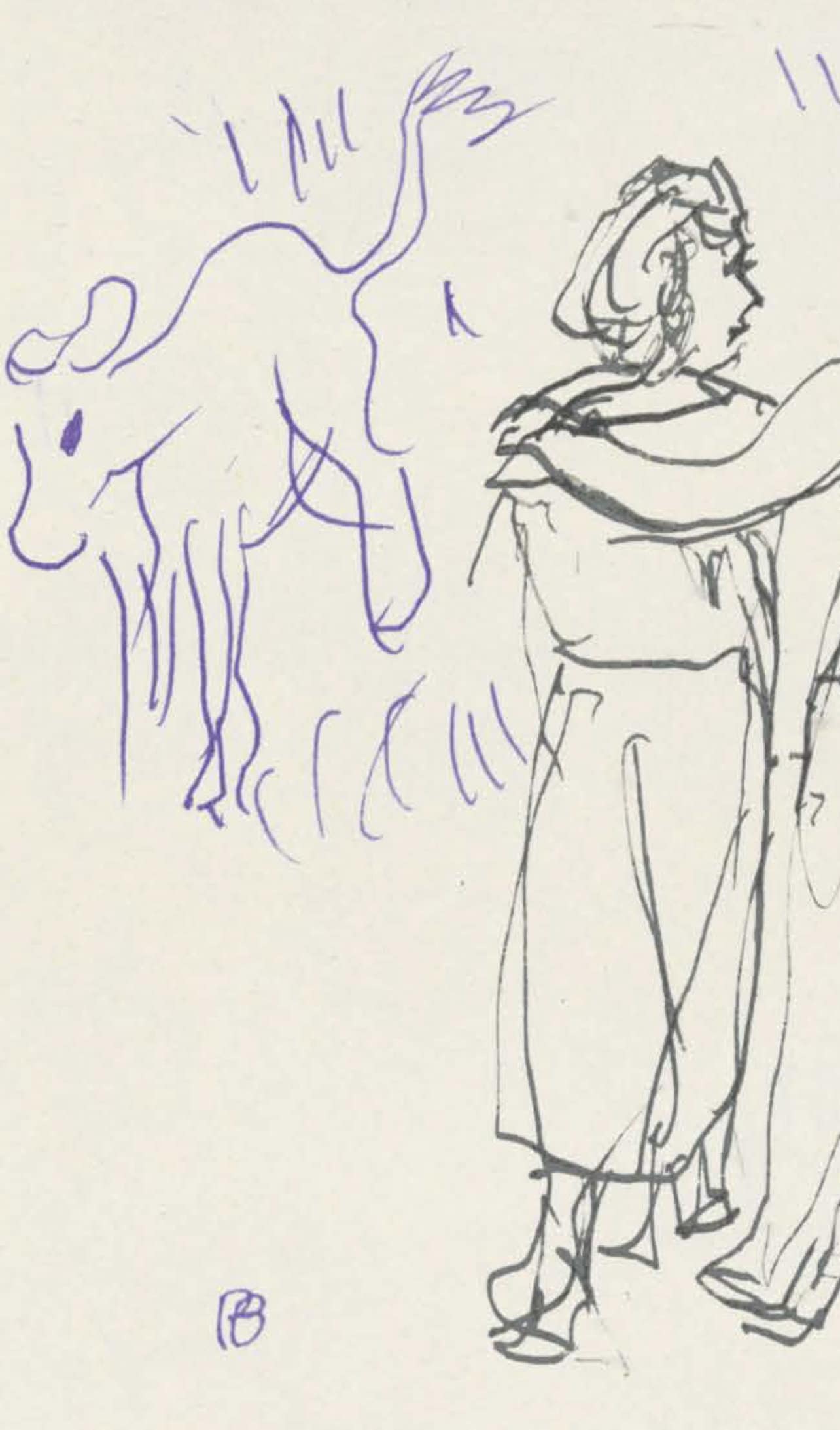 Pierre Bonnard, Composition (Terrasse 54), Pierre Bonnard Correspondences, Lithograph