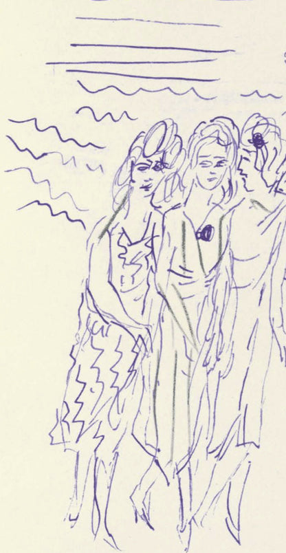 Pierre Bonnard, Composition (Terrasse 54), Pierre Bonnard Correspondences, Lithograph