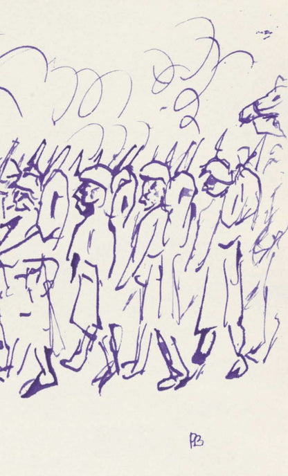 Pierre Bonnard, Composition (Terrasse 54), Pierre Bonnard Correspondences, Lithograph