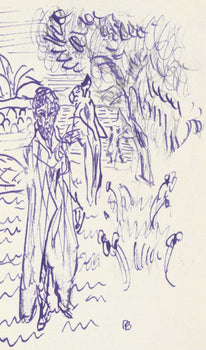 Pierre Bonnard, Composition (Terrasse 54), Pierre Bonnard Correspondences, Lithograph