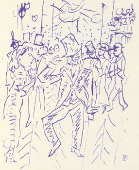 Pierre Bonnard, Composition (Terrasse 54), Pierre Bonnard Correspondences, Lithograph