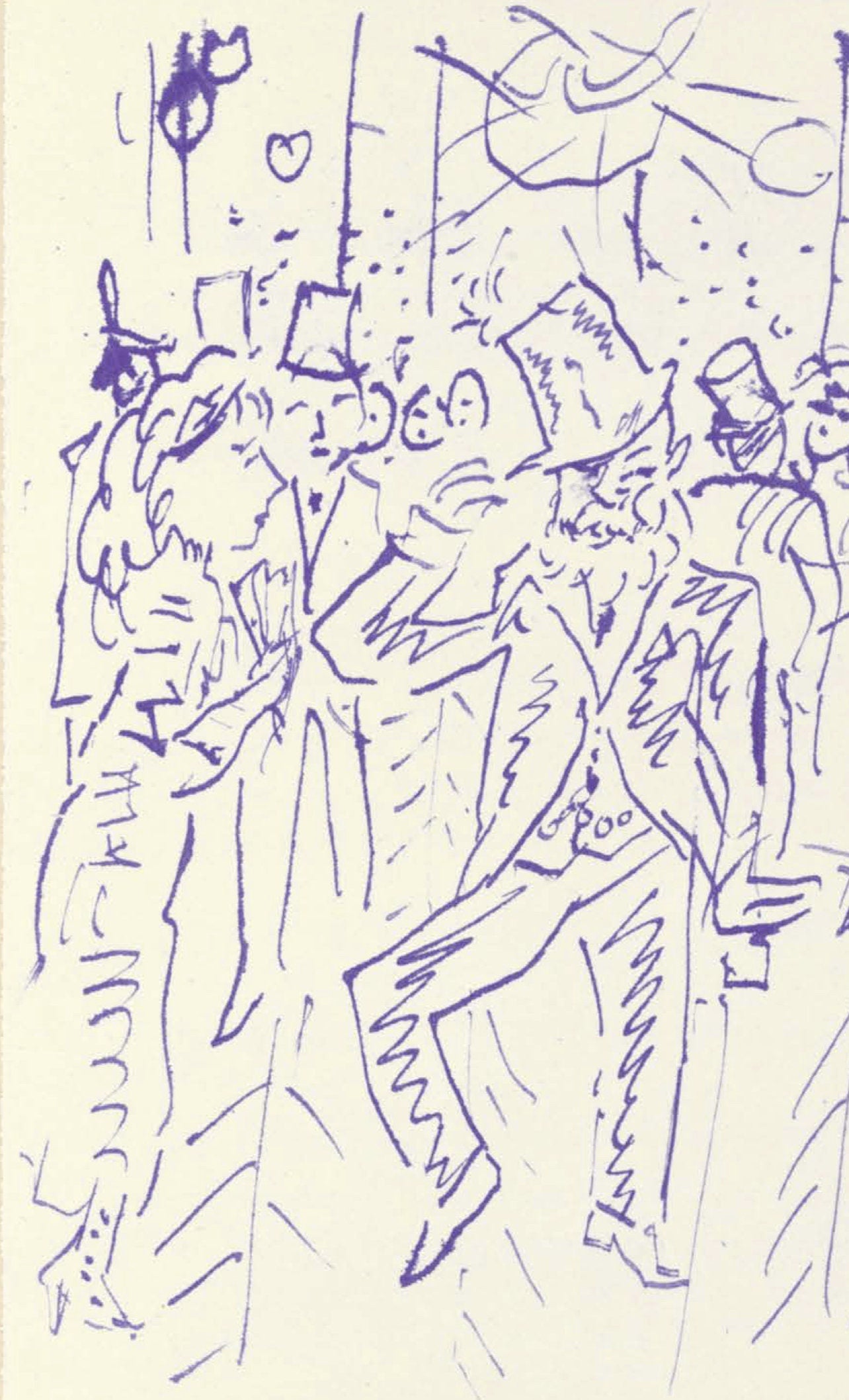 Pierre Bonnard, Composition (Terrasse 54), Pierre Bonnard Correspondences, Lithograph