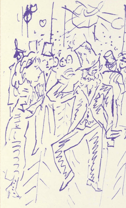 Pierre Bonnard, Composition (Terrasse 54), Pierre Bonnard Correspondences, Lithograph