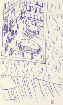 Pierre Bonnard, Composition (Terrasse 54), Pierre Bonnard Correspondences, Lithograph