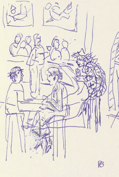 Pierre Bonnard, Composition (Terrasse 54), Pierre Bonnard Correspondences, Lithograph