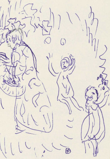 Pierre Bonnard, Composition (Terrasse 54), Pierre Bonnard Correspondences, Lithograph