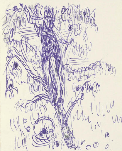 Pierre Bonnard, Composition (Terrasse 54), Pierre Bonnard Correspondences, Lithograph