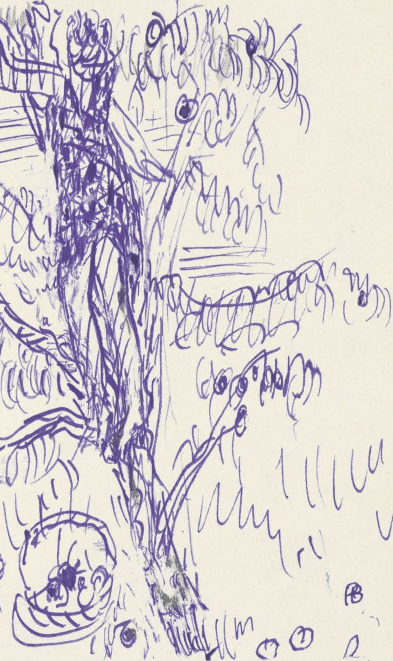 Pierre Bonnard, Composition (Terrasse 54), Pierre Bonnard Correspondences, Lithograph