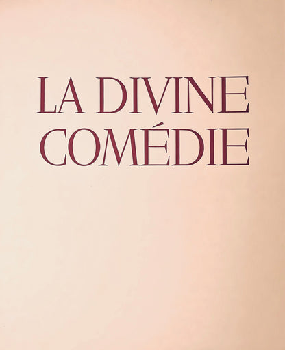 Salvador Dali, Arachne (Michler/Lpsinger 1039-1138; Field 189-200), La Divine Comdie, Woodcut