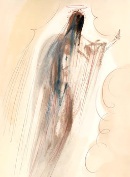 Salvador Dali, Arrival At The Empyrean (Michler/Lpsinger 1039-1138; Field 189-200), La Divine
