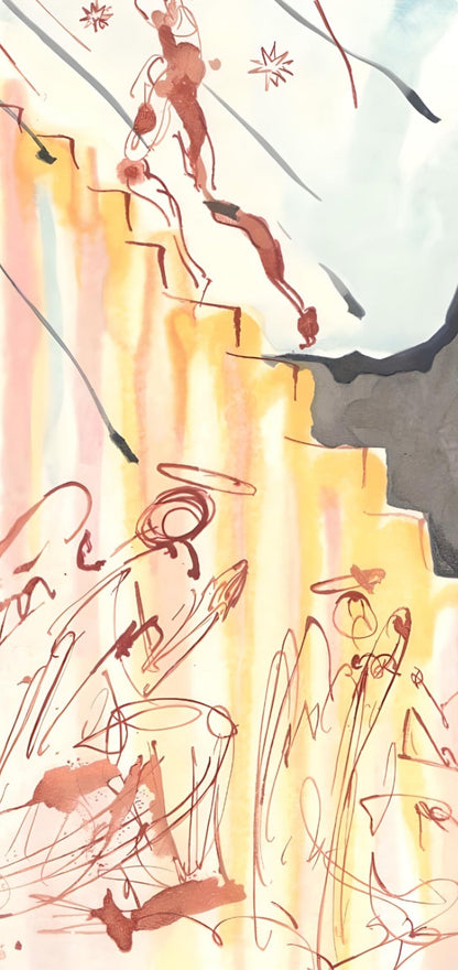 Salvador Dali, The Celestial Staircase (Michler/Lpsinger 1039-1138; Field 189-200), La Divine