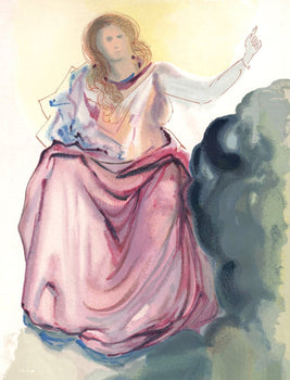 Salvador Dali, Beatrice Resolves Dantes Doubts (Michler/Lpsinger 1039-1138; Field 189-200), La