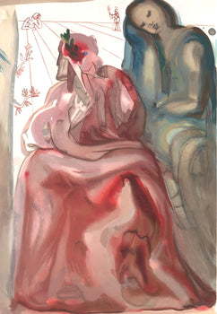 Salvador Dali, Dante Re-Awakes (Michler/Lpsinger 1039-1138; Field 189-200), La Divine Comdie,