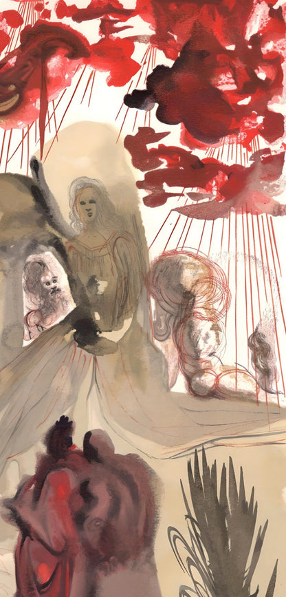 Salvador Dali, The Divine Forest (Michler/Lpsinger 1039-1138; Field 189-200), La Divine Comdie,
