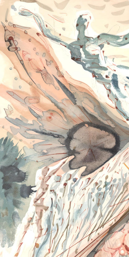 Salvador Dali, The Two Crowds Of The Lustful (Michler/Lpsinger 1039-1138; Field 189-200), La Divine