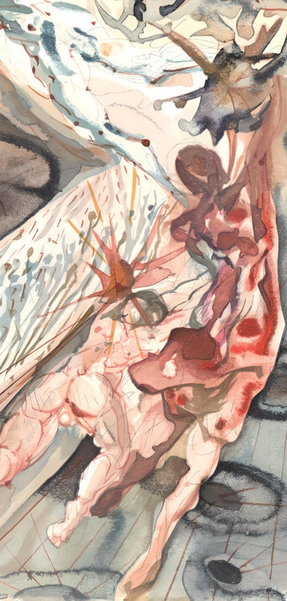 Salvador Dali, The Two Crowds Of The Lustful (Michler/Lpsinger 1039-1138; Field 189-200), La Divine