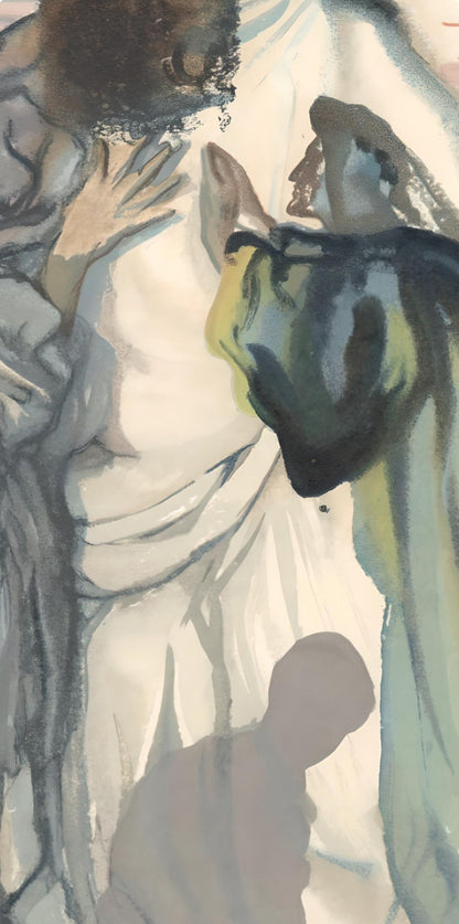 Salvador Dali, The Blind For Envy (Michler/Lpsinger 1039-1138; Field 189-200), La Divine Comdie,
