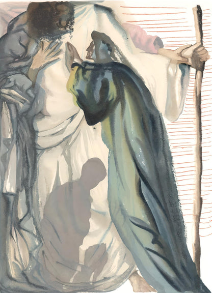 Salvador Dali, The Blind For Envy (Michler/Lpsinger 1039-1138; Field 189-200), La Divine Comdie,