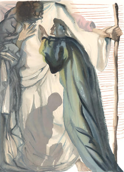 Salvador Dali, The Blind For Envy (Michler/Lpsinger 1039-1138; Field 189-200), La Divine Comdie,
