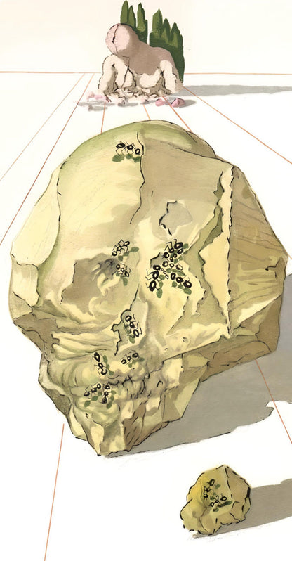 Salvador Dali, Ugolino And Ruggieri (Michler/Lpsinger 1039-1138; Field 189-200), La Divine Comdie,