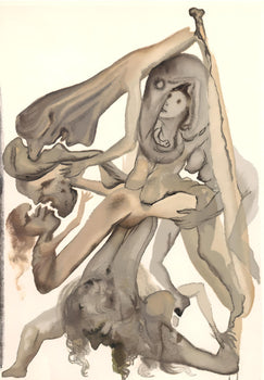 Salvador Dali, News Of The The Limbos (Michler/Lpsinger 1039-1138; Field 189-200), La Divine
