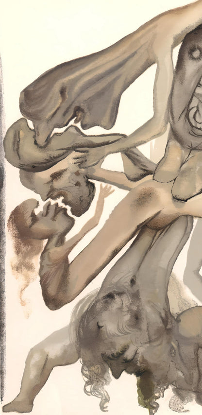 Salvador Dali, News Of The The Limbos (Michler/Lpsinger 1039-1138; Field 189-200), La Divine