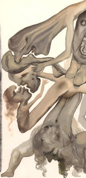 Salvador Dali, News Of The The Limbos (Michler/Lpsinger 1039-1138; Field 189-200), La Divine