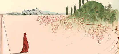 Salvador Dali, The Delightful Mount (Michler/Lpsinger 1039-1138; Field 189-200), La Divine Comdie,