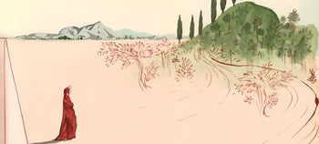 Salvador Dali, The Delightful Mount (Michler/Lpsinger 1039-1138; Field 189-200), La Divine Comdie,