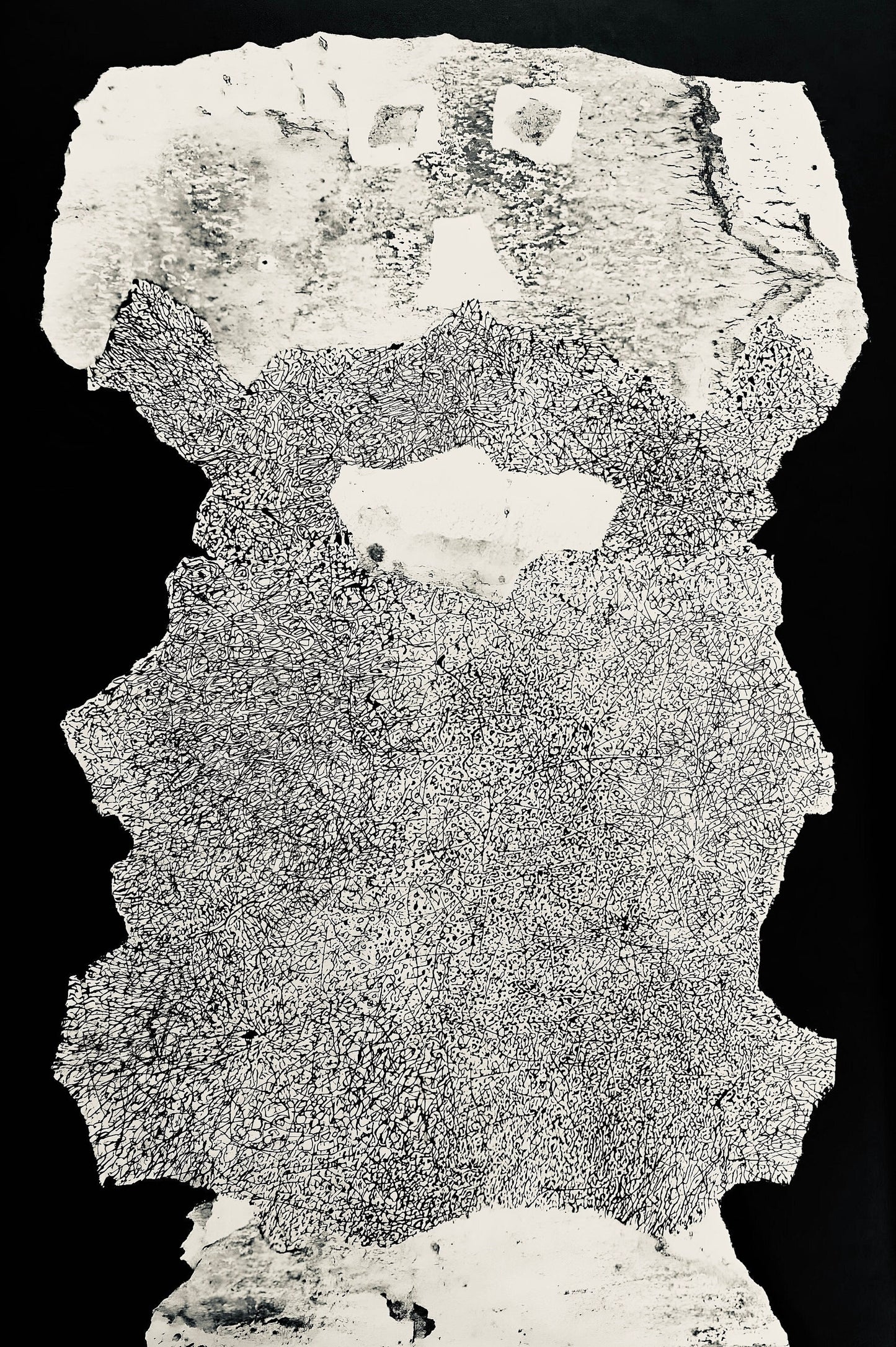 Jean Dubuffet, Composition (Webel 775-779), La Fleur De Barbe, Phototype